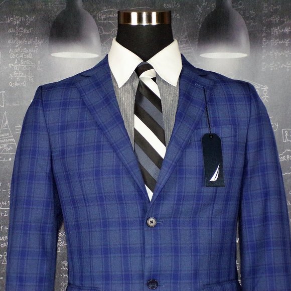 Nautica Other - 🥇HP Nautica Windowpane Men's Sport Coat